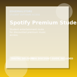 Spotify Premium Student Access
