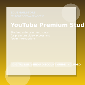 YouTube Premium Student Access