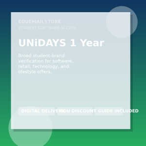 UNiDAYS Account 1 Year