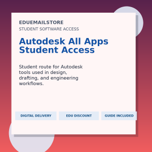 Autodesk All Apps Student Access