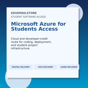 Microsoft Azure for Students Access