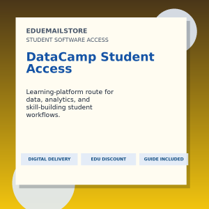 DataCamp Student Access