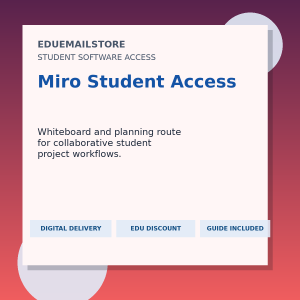 Miro Student Access