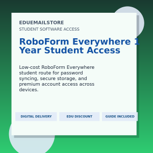 RoboForm Everywhere 1 Year Student Access